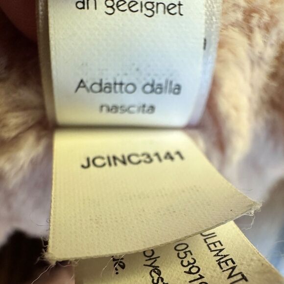 Pair of 2 JELLYCAT Bashful Bunnies 2018 Blush and Beige 5" Tiny/Mini HTF - Picture 12 of 12